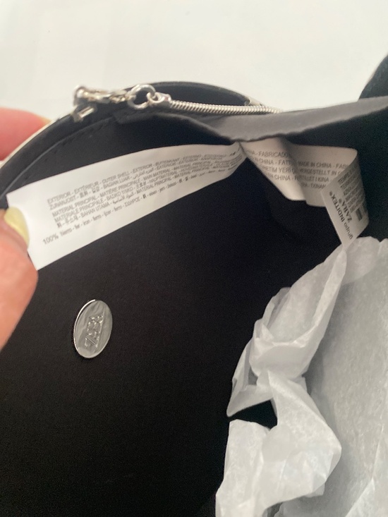 NWT Zara Oval Minaudiére Bag As Is